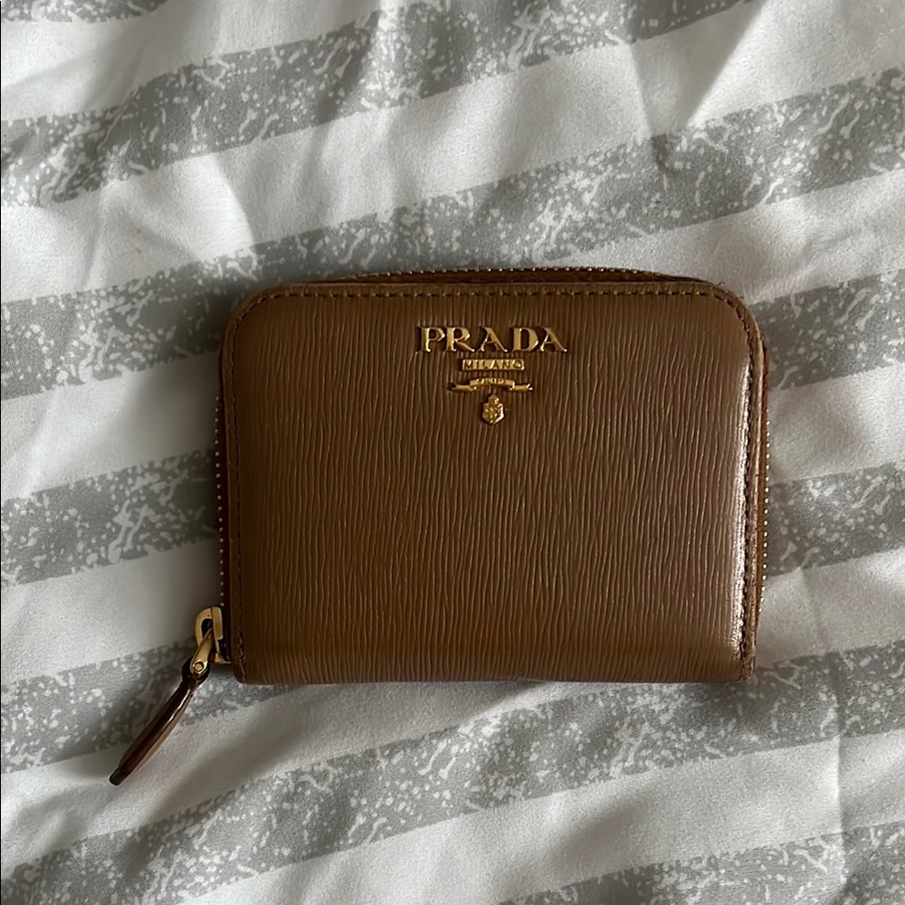 Prada Brown Leather Wallet